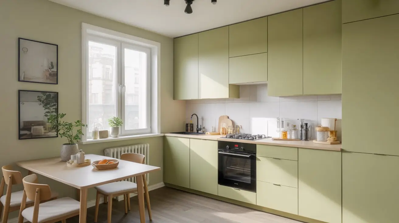 Green and Gold Kitchen Ideas