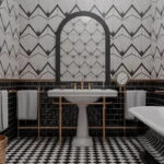 15 Bright White Tile Bathroom Designs for Dream Homes