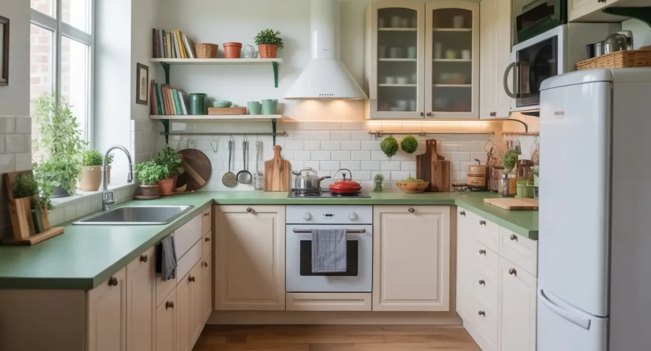 Green Countertops Kitchen Ideas