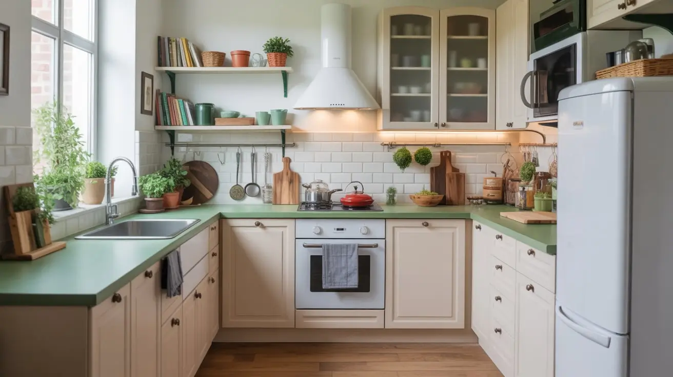 Green Countertops Kitchen Ideas