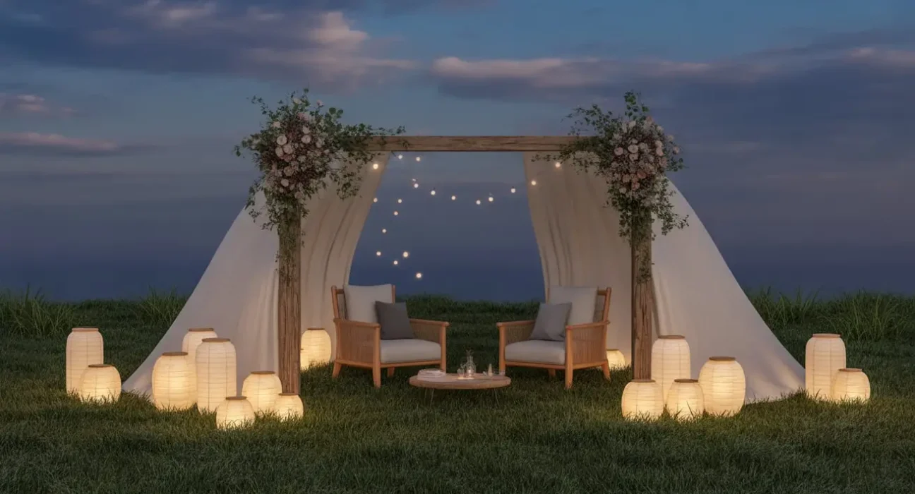 Church entryway decor