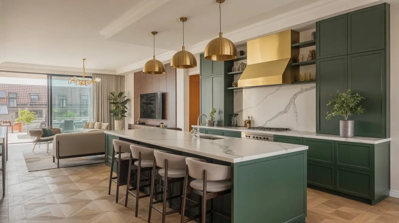 Emerald Green Kitchen Ideas