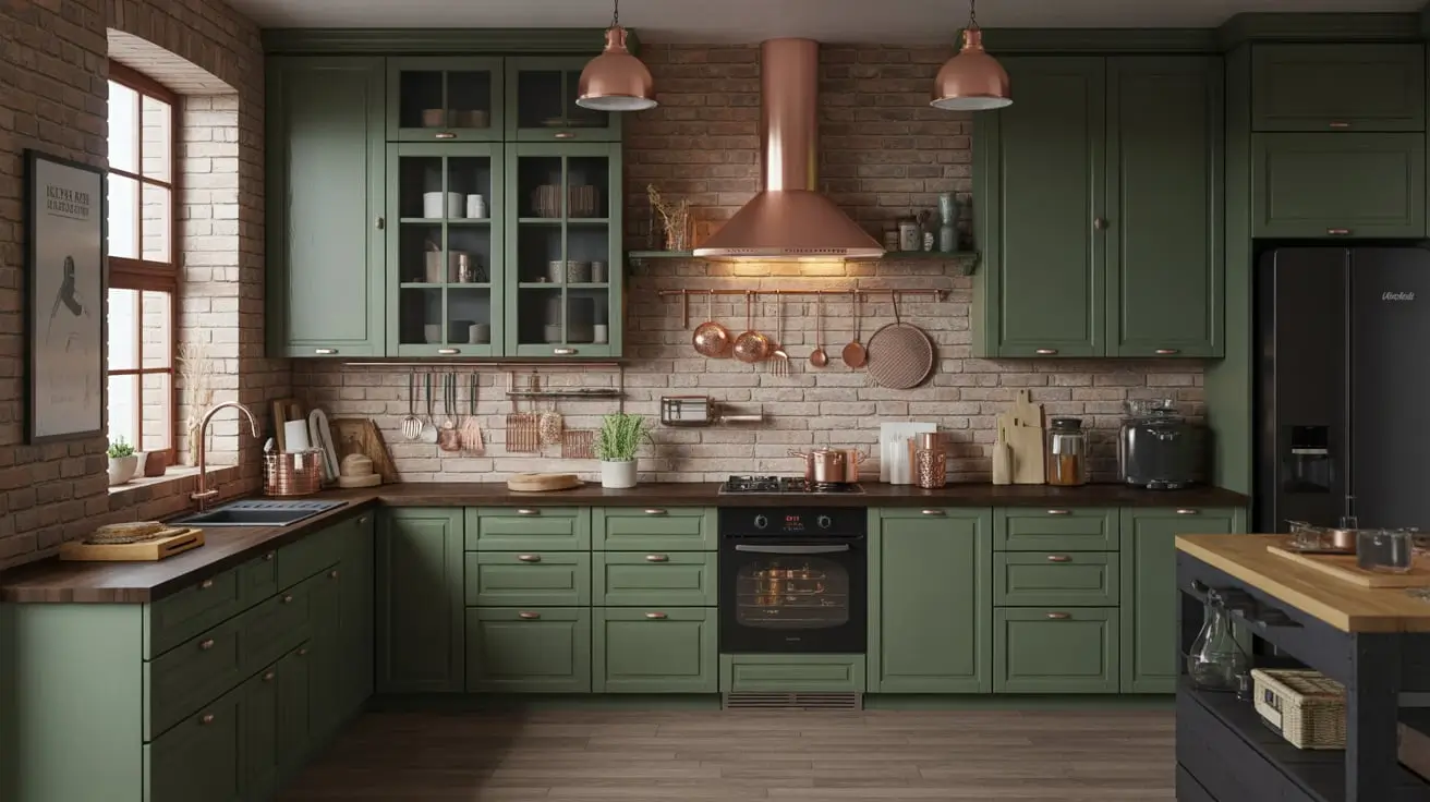 Dark Green Kitchen Ideas