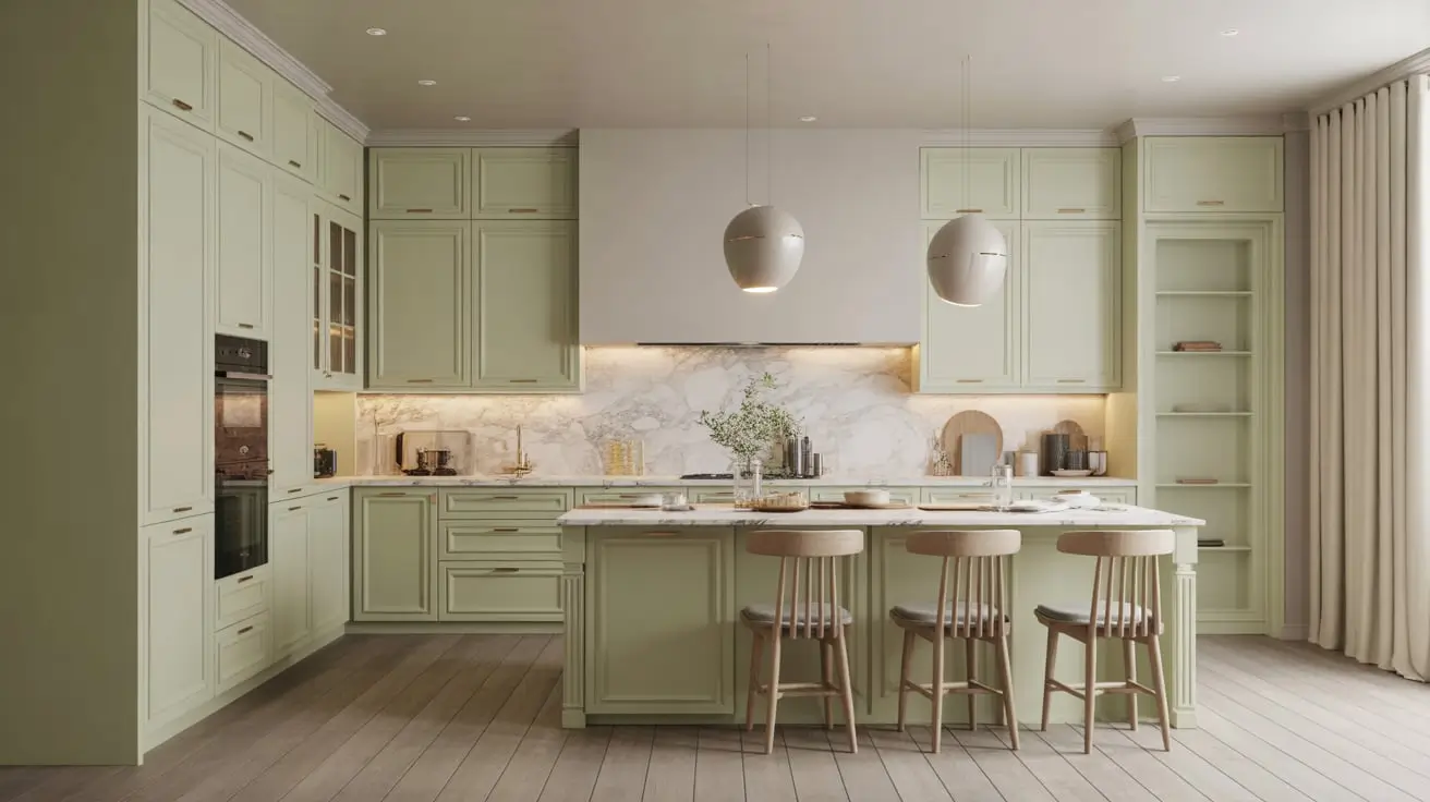 Light Green Kitchen Ideas
