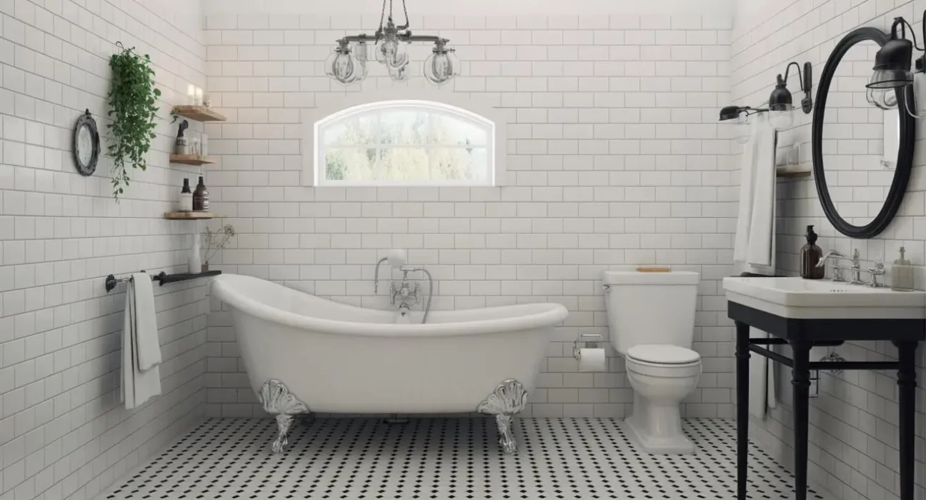Subway Tile Bathroom