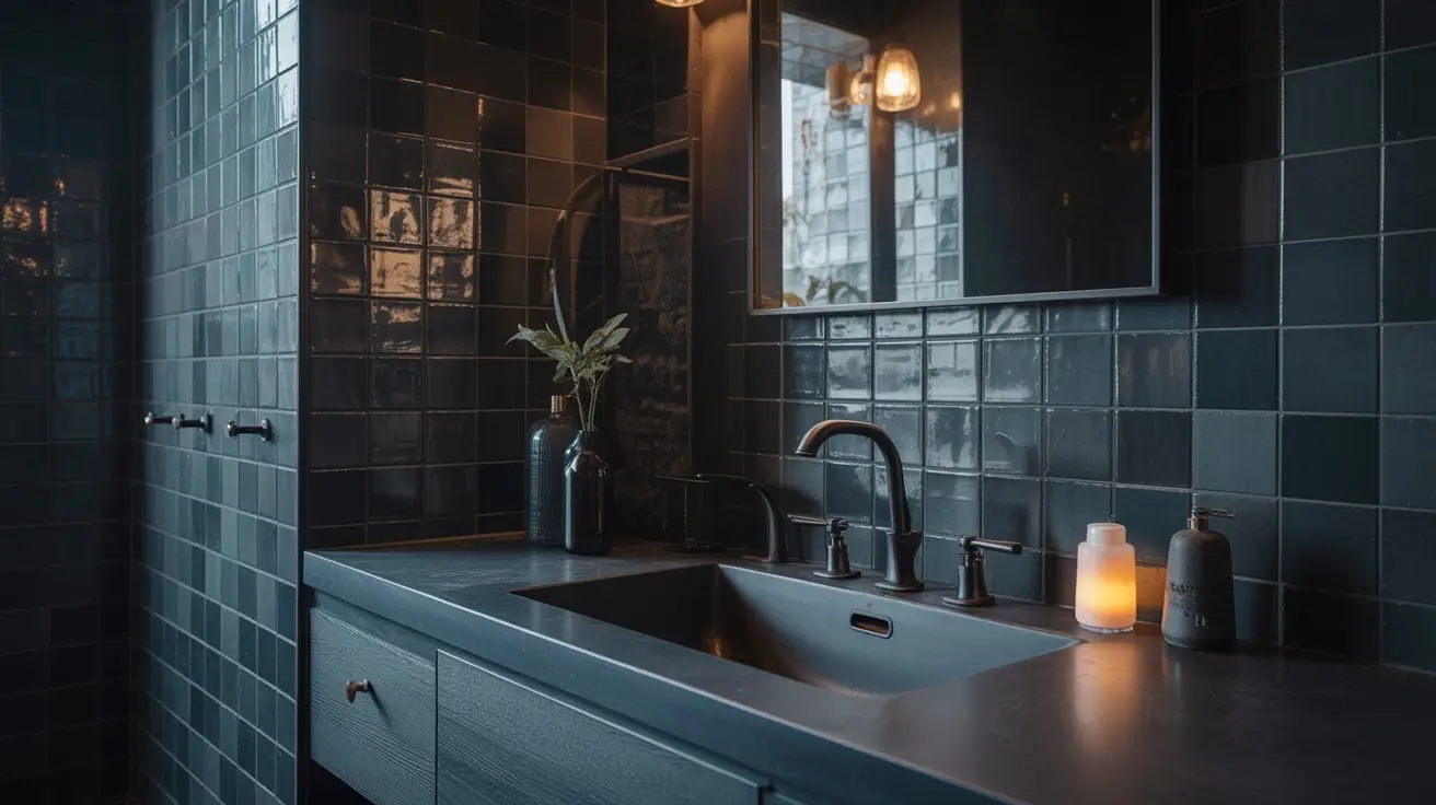 zellige tile bathroom