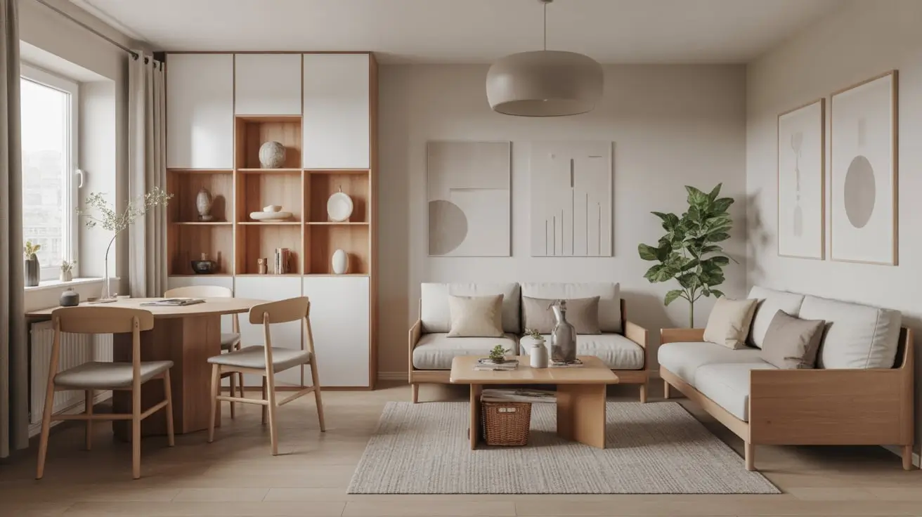 Small Living Room and Dining Room Combos