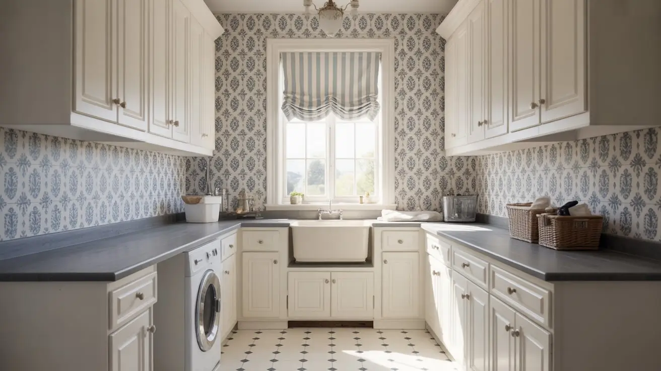 Laundry Room Wallpaper Ideas