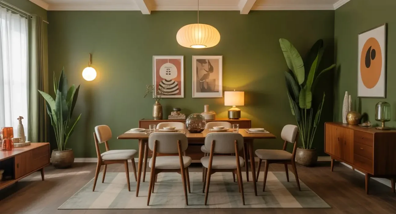 Green Dining Room Ideas