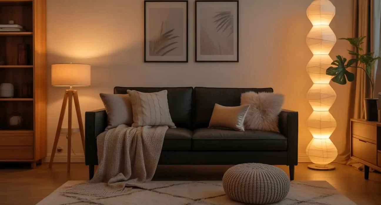 Black Sofa Living Room Decor Ideas