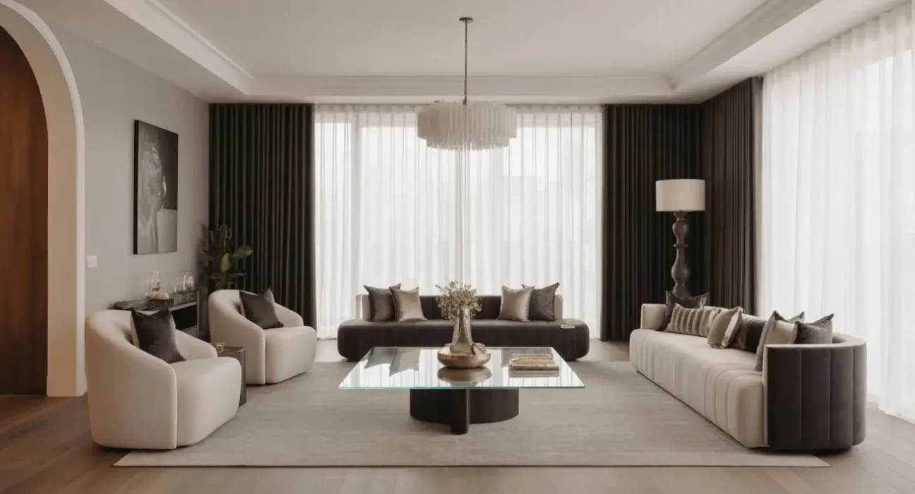 Black Curtains Living Room Ideas