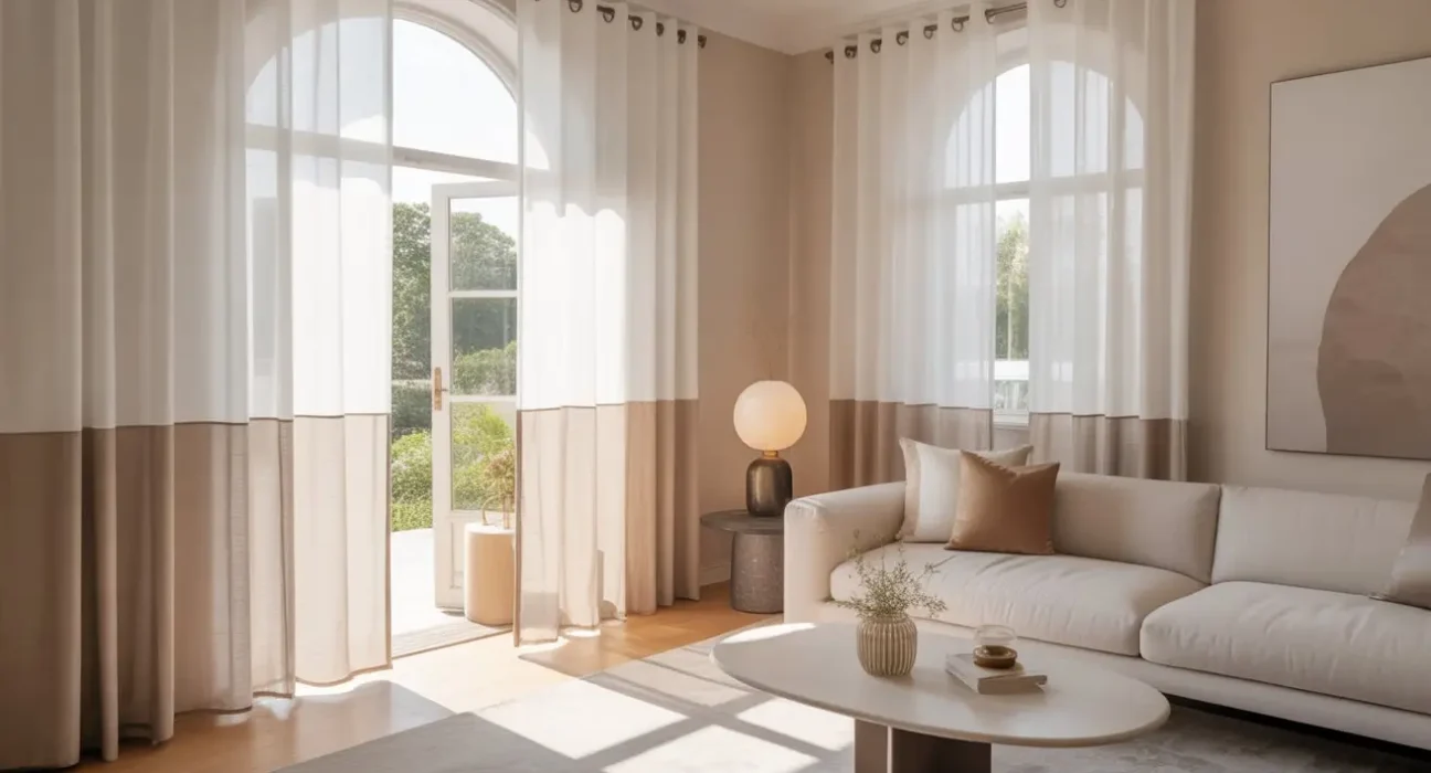 Sheer Curtains Living Room Ideas