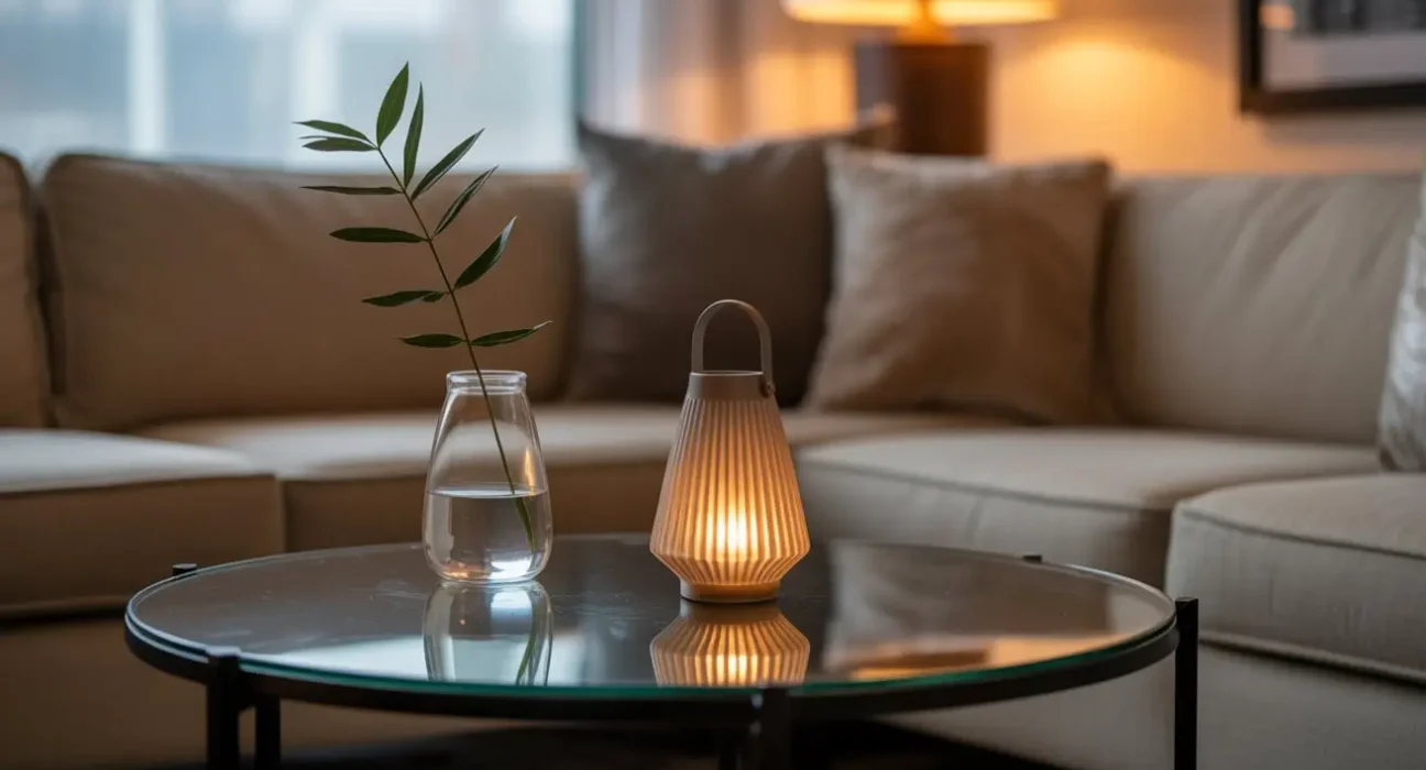 Glass Coffee Table Decor Ideas