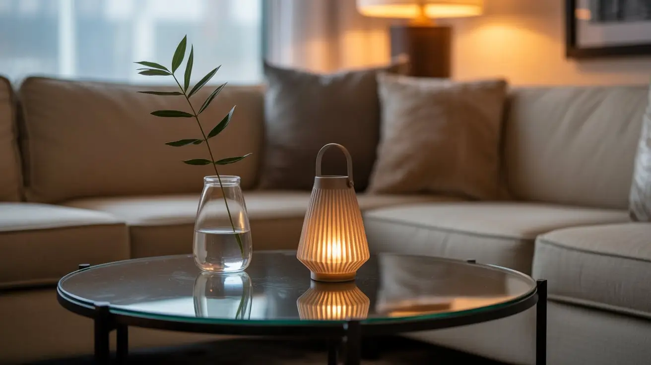 Glass Coffee Table Decor Ideas