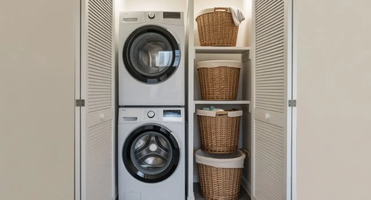 Top Loader Laundry Room Small Spaces Ideas