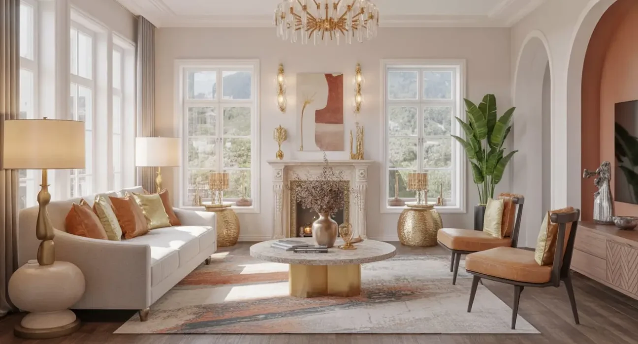 Boho Living Room Inspirations