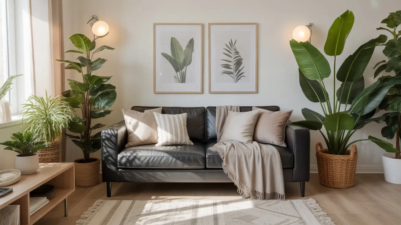 Black Couch Living Room Decor Ideas