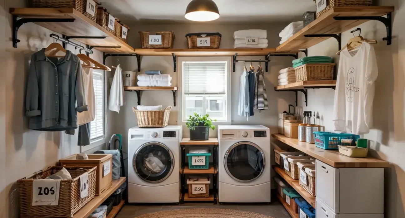 Small Laundry Room Ideas Stackable