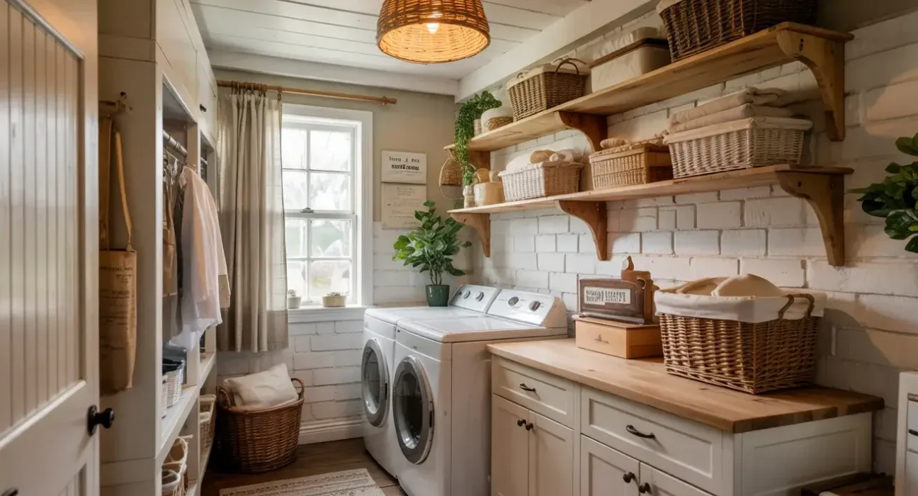 Small Laundry Room Makeover Ideas