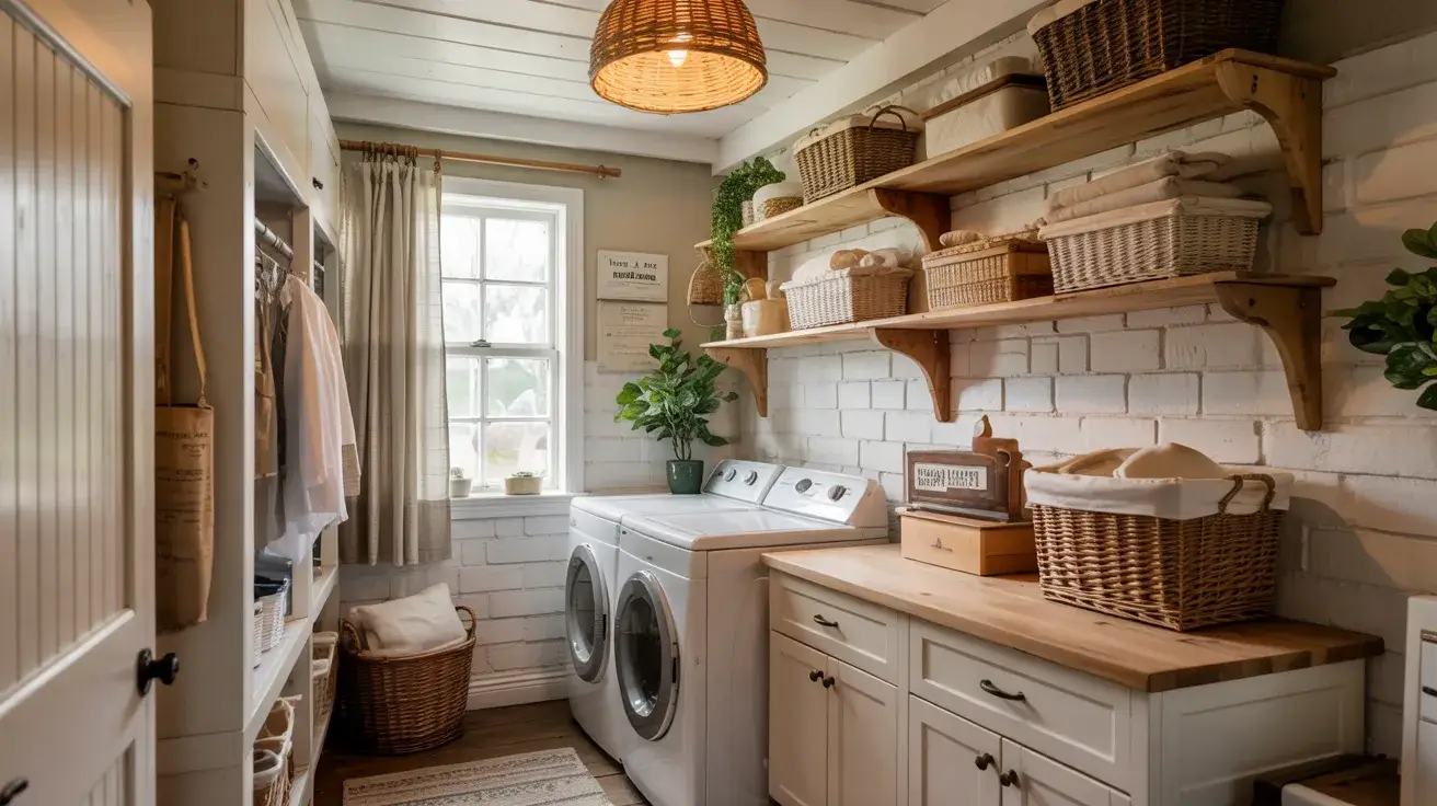 Small Laundry Room Makeover Ideas
