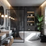 15 Gorgeous Green Bathroom Tile Ideas with Luxe Style
