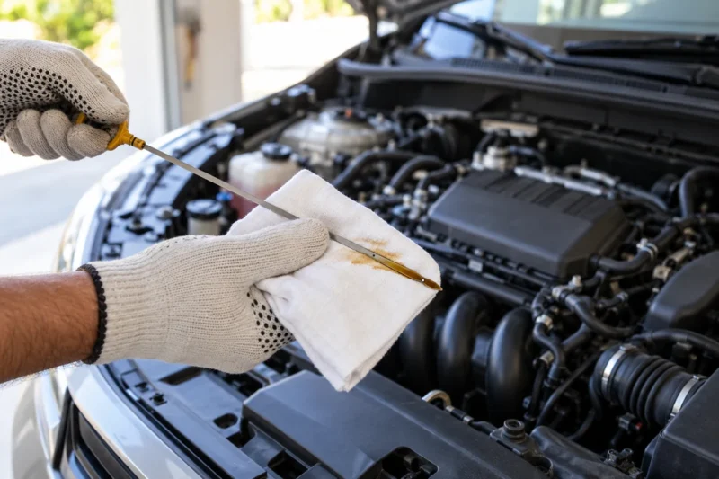 Cómo revisar el nivel de aceite del motor de un carro y saber cuándo rellenar