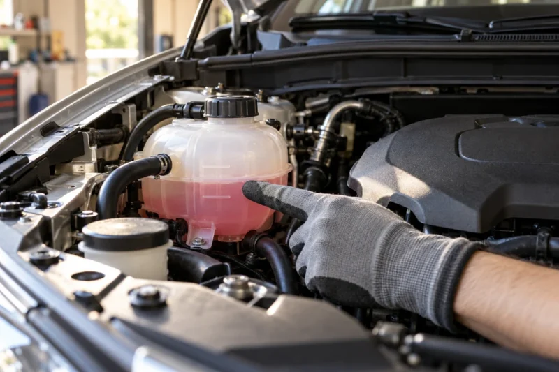 Cómo revisar el nivel de refrigerante de un carro y saber cuándo rellenarlo