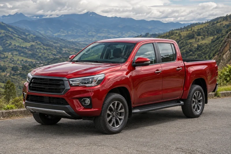 Toyota Hilux SRV 2.4 diésel 4×4 automática 2027 en Colombia: precio y ficha técnica
